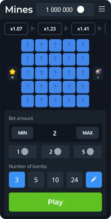 mines casino game