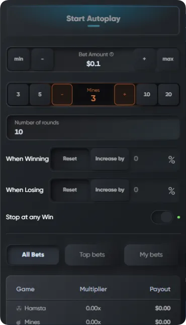 turbo mines telegram autoplay mode
