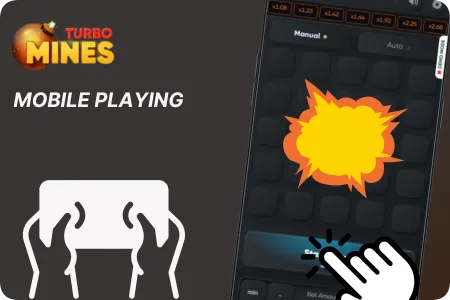 Turbo mines mobile playing